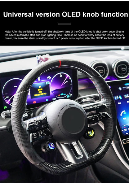أزرار تحكم OLED للمقود لمرسيدس AMG E-Class وS-Class (2021-2024) – مفاتيح تحكم رياضية
