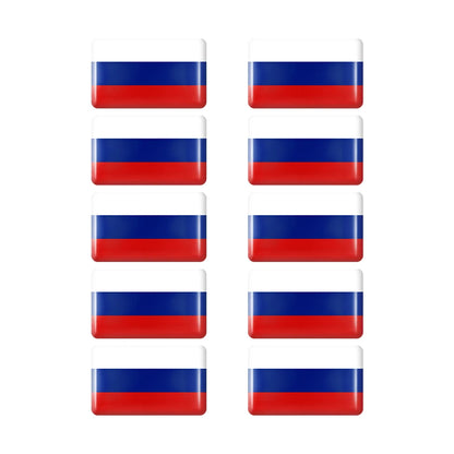 10pcs Epoxy UK United Kingdom Flag Sticker Car Interior Decoration Decal for Jaguar XE XF XJ Land Rover Range Rover Evoque Badge