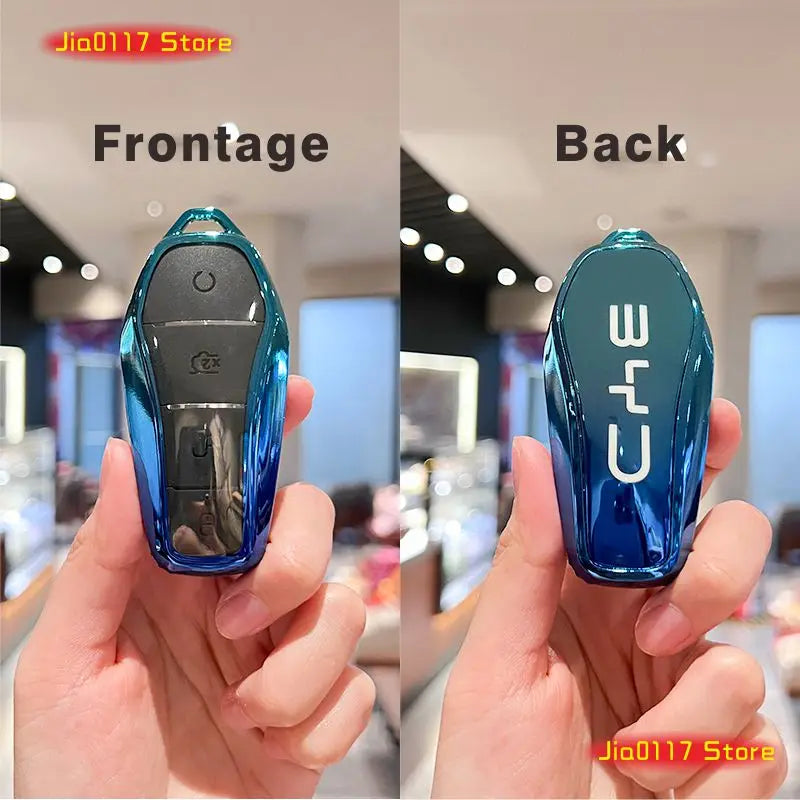 غطاء مفتاح سيليكون لسيارات BYD
