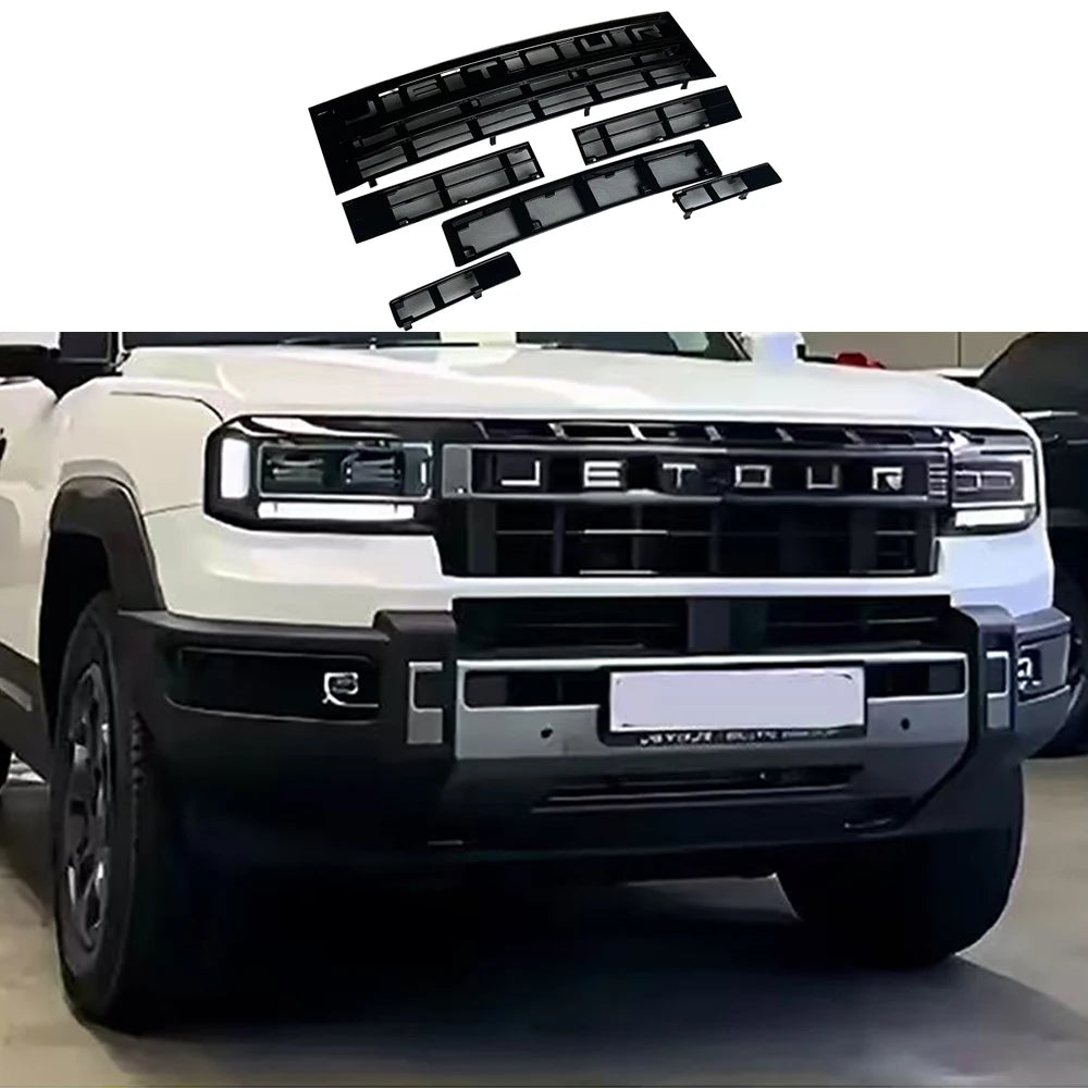 شبك حماية أمامي ضد الحشرات لجيب جيتور G700 (2025-2026) – غطاء حماية الرديتر وشبك التهوية الأوسط