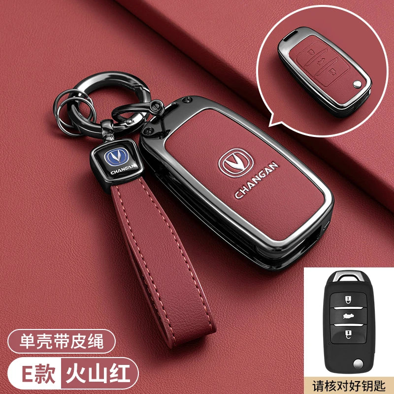 Car  Key Cover Case for Changan CS15 CS35 CS75 CS95 V3 V5 V7 Eado Raeton Plus Coupe Protector Holder Shield