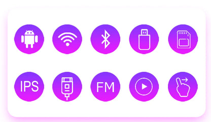 شاشة مسند رأس أندرويد 10.1 إنش مع CarPlay