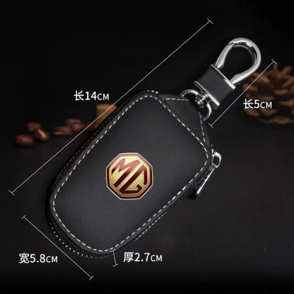 غطاء مفتاح جلدي لسيارات MG