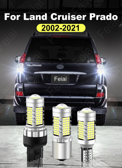LED Reverse Light For Toyota Land Cruiser Prado 120 150 2002-2008 2009 2010 2011 2012 2013 2014 2015 2016-2021 Reversing Bulbs