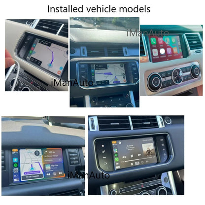 واجهة CarPlay وAndroid Auto للاند روفر / جاكوار