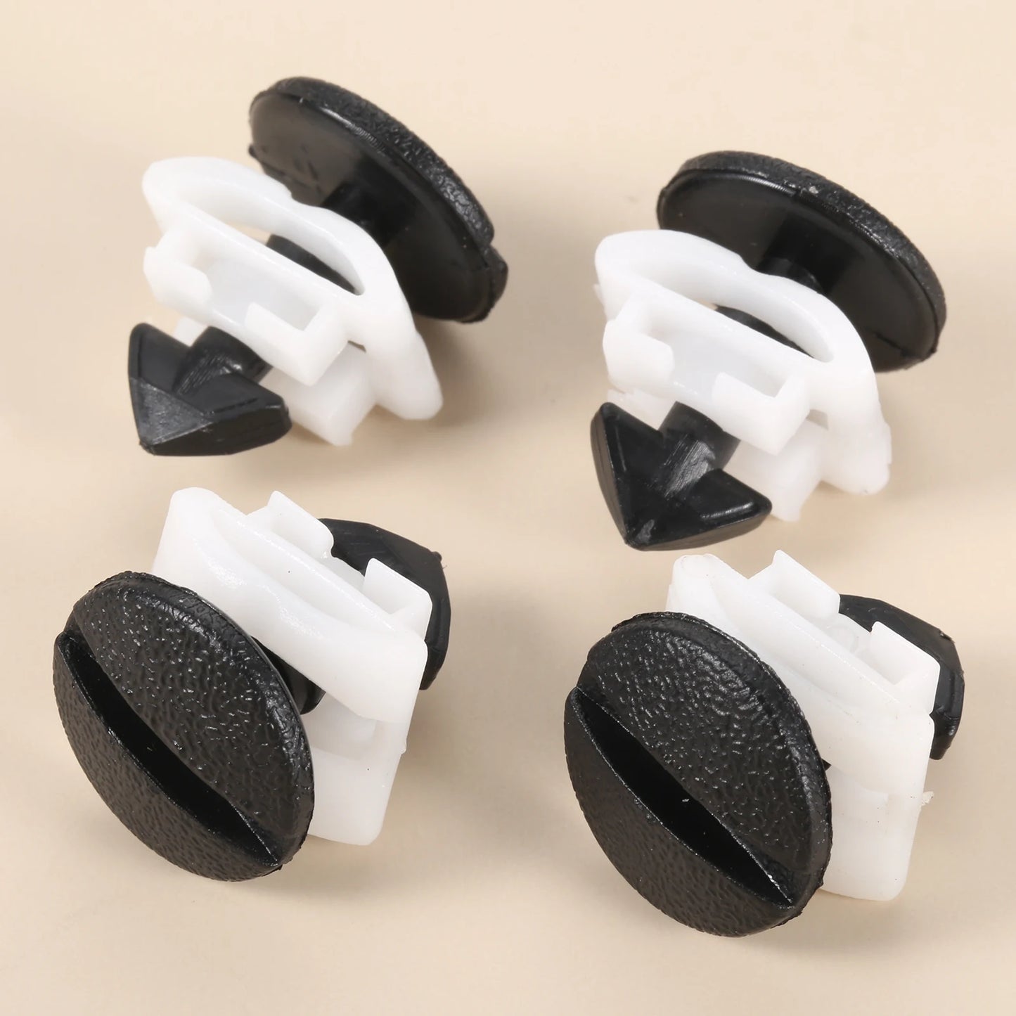 4Pcs For Land Range Rover Sport Discovery 3 4 LR2 LR3 LR4 Freelander 2 Rear Bumper Turn Lock Twist Clips Tow Eye Cover Retainers