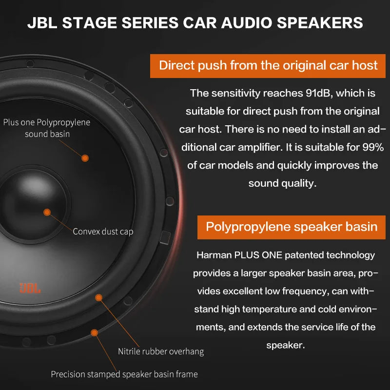 سماعات JBL 6.5 إنش للسيارة