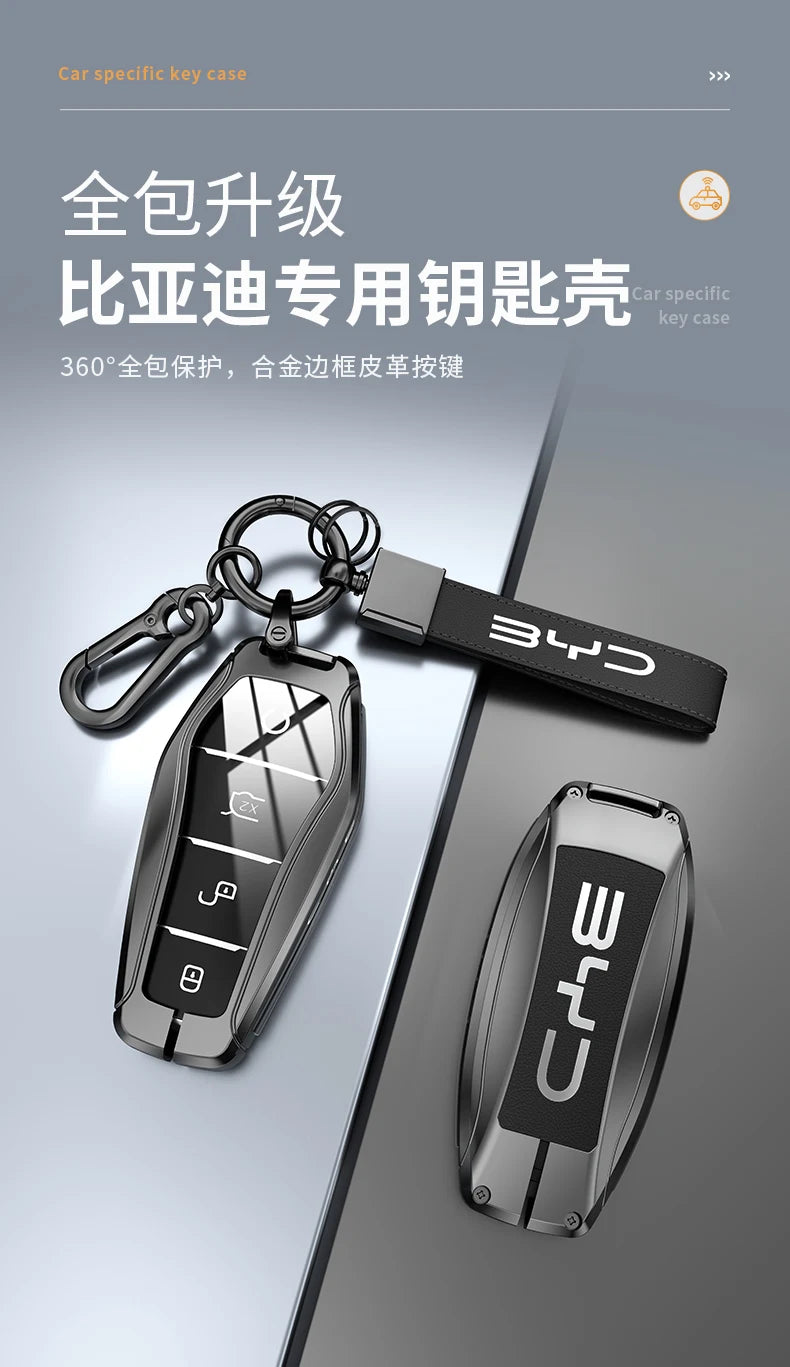 غطاء مفتاح زنك فاخر لـ BYD Atto 3