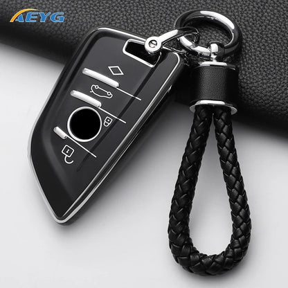 غطاء مفتاح TPU لـ BMW