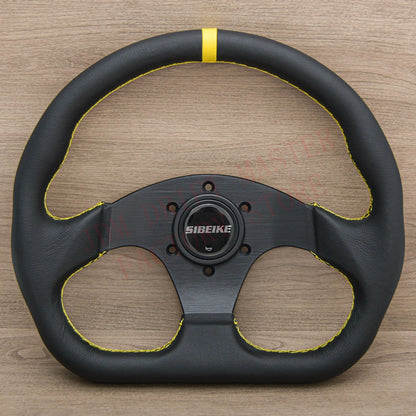 مقود رياضي SIBEIKE بتصميم D شمواه – 13 إنش (320 مم) JDM