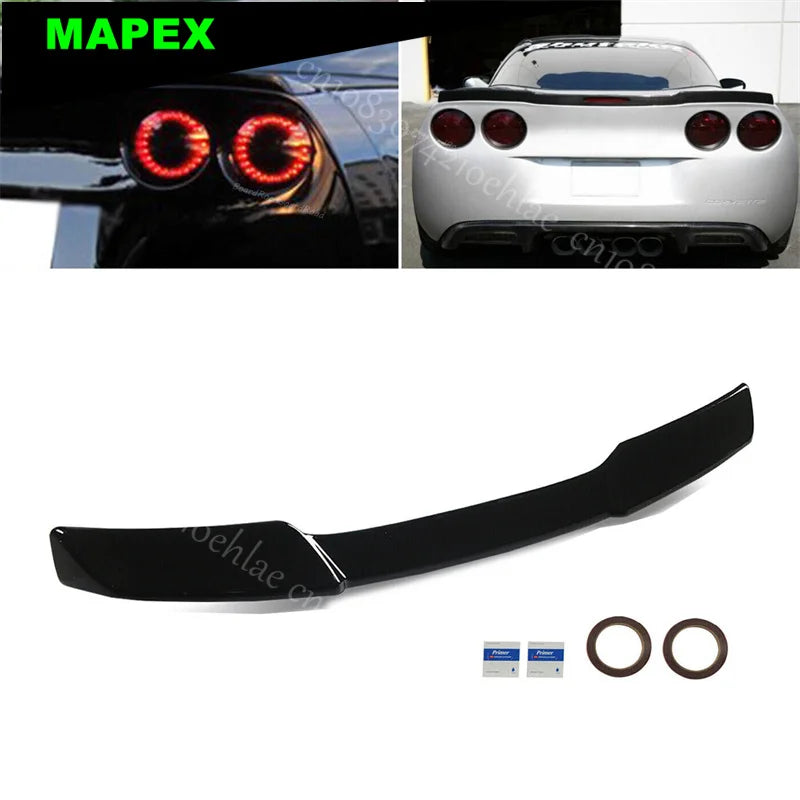 جناح خلفي ZR1 Extended Style لشفروليه كورفيت C6 (2005-2013) – ABS بنقشة الكاربون
