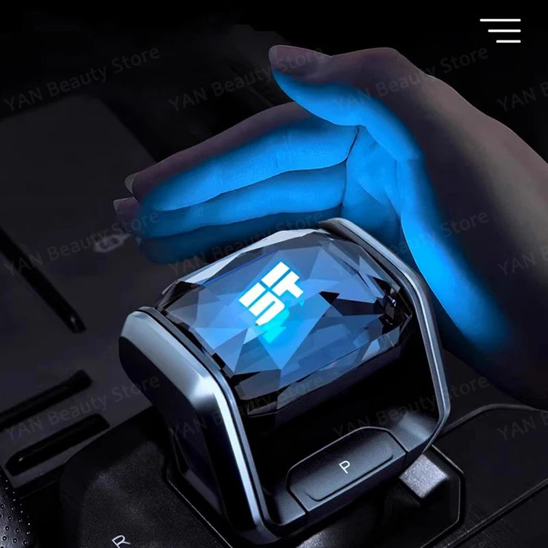 مقبض قير كريستال بإضاءة LED ‏7 ألوان لجيب جيتور T2 / Jetour Traveller (2023-2024)