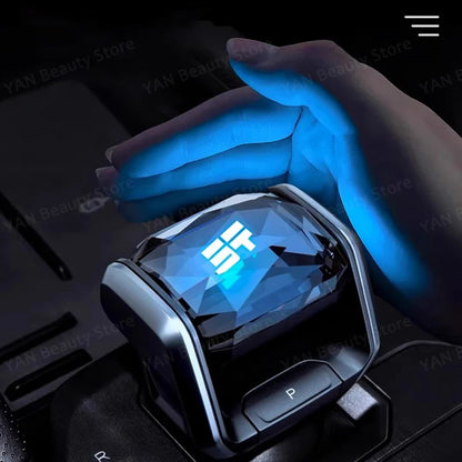 مقبض قير كريستال بإضاءة LED ‏7 ألوان لجيب جيتور T2 / Jetour Traveller (2023-2024)