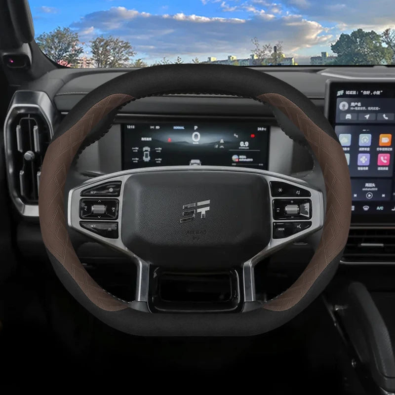 غطاء مقود جلدي لجيب جيتور T2 (2024-2026)