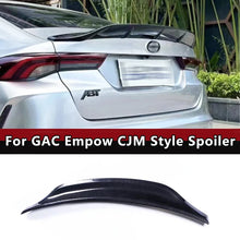 جناح خلفي CJM Style لـ GAC إمباو – سبويلر Ducktail من ABS باللون الأسود اللامع أو بنقشة الكاربون