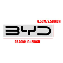 شعارات حروف أمامية وخلفية لـ BYD