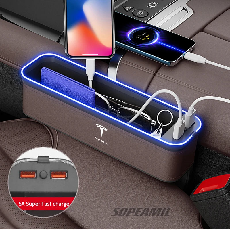 منظم منفذ USB لتسلا