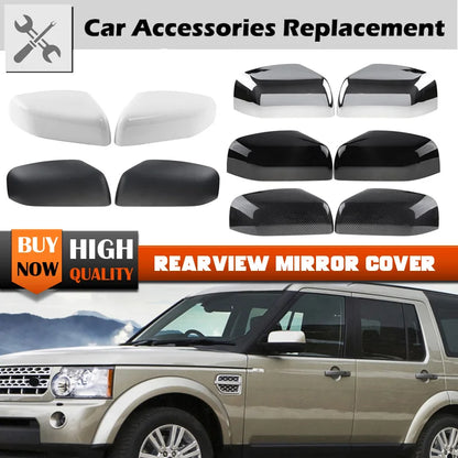 Rhyming Side Rearview Mirror Cover For Land Rover Freelander 2 Discovery 4 LR4 LR2 Range Rover Sport 2010-2014 LR019961 LR015056