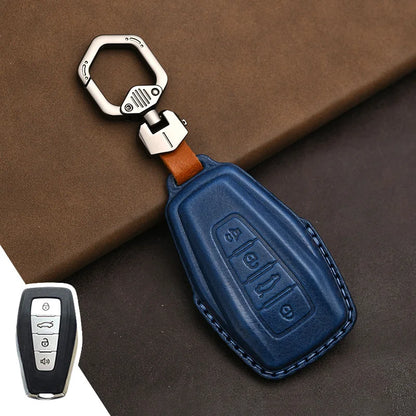 غطاء مفتاح جلدي لـ Geely Coolray