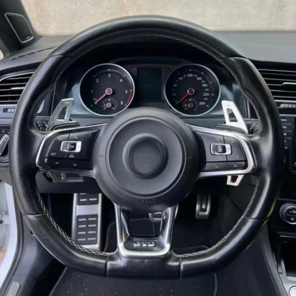 مبدلات ناقل الحركة (Paddle Shift) لفولكس واجن جولف 7 / 7.5 GTI وR-Line وبولو وجيتا GLI – امتداد رياضي للمقود