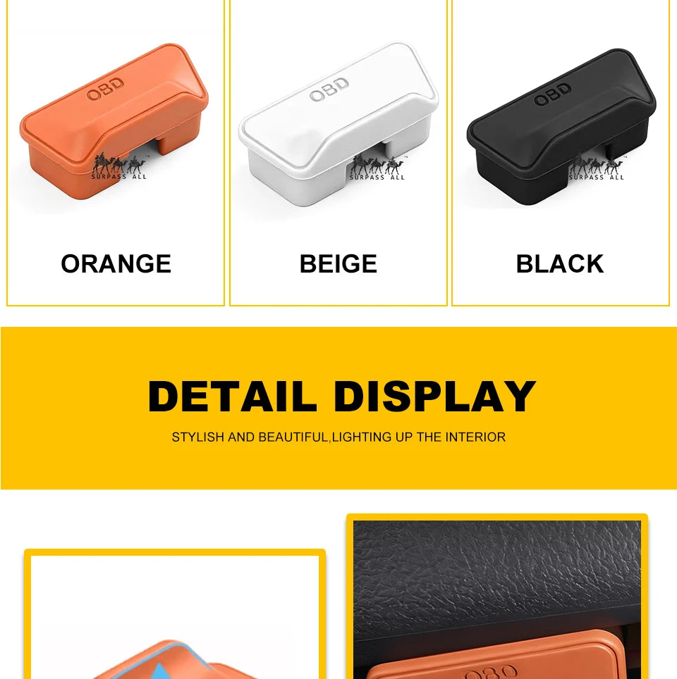 غطاء سيليكون لمنفذ OBDغطاء سيليكون لمنفذ OBD