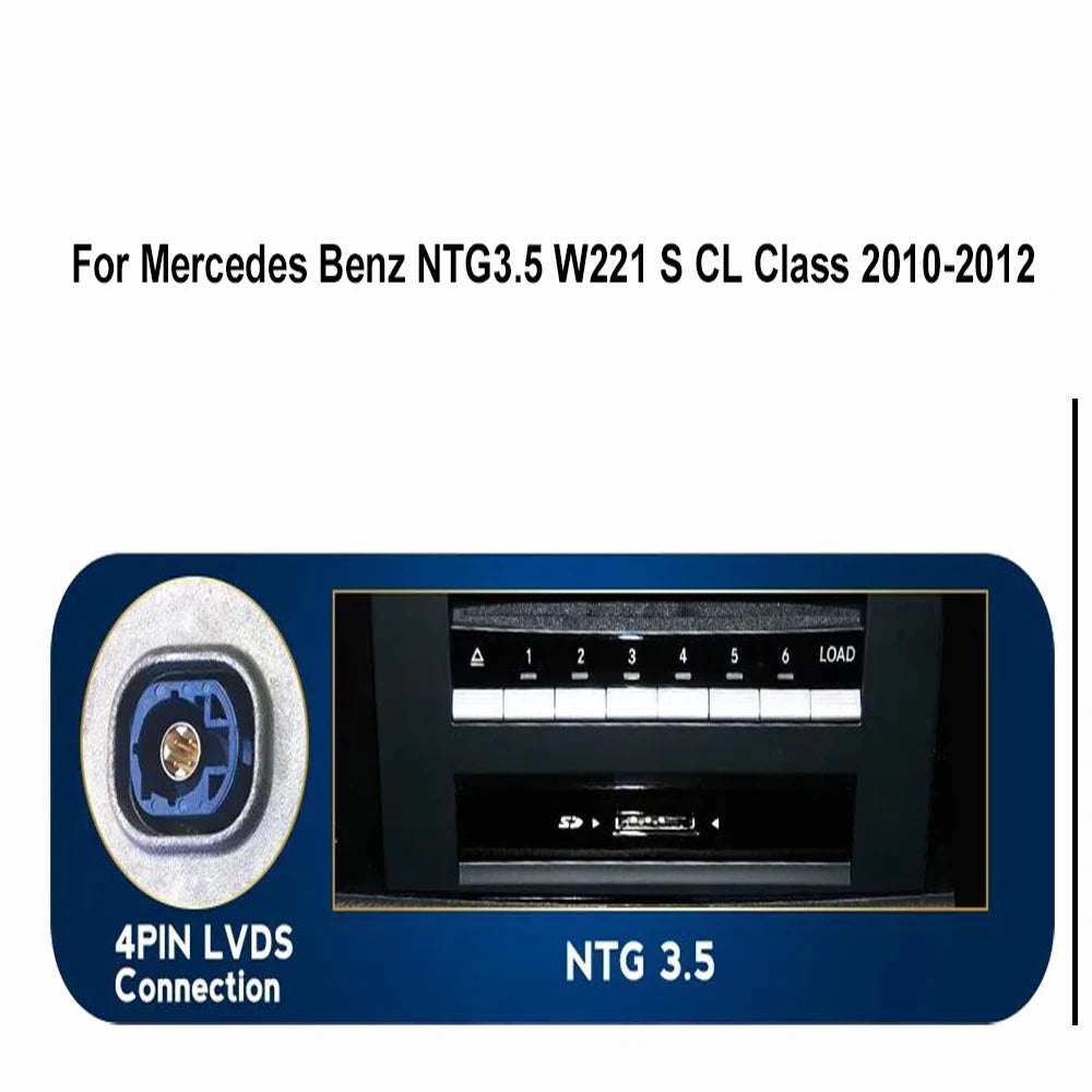 واجهة CarPlay وAndroid Auto لاسلكية لمرسيدس S-Class (W221)