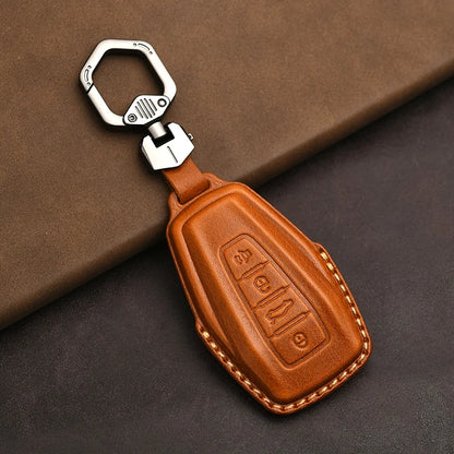 غطاء مفتاح جلدي لـ Geely Coolray