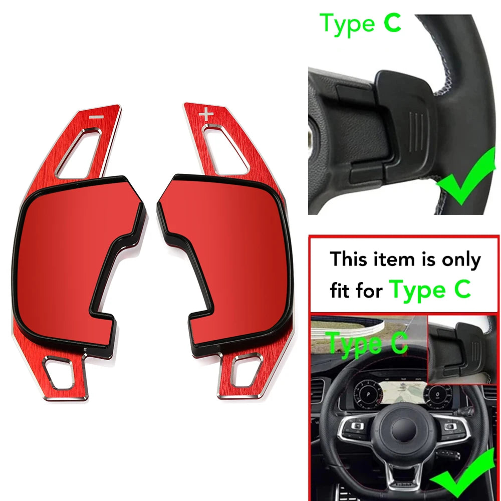 مبدلات ناقل الحركة (Paddle Shift) لفولكس واجن جولف 7 / 7.5 GTI وR-Line وبولو وجيتا GLI – امتداد رياضي للمقود