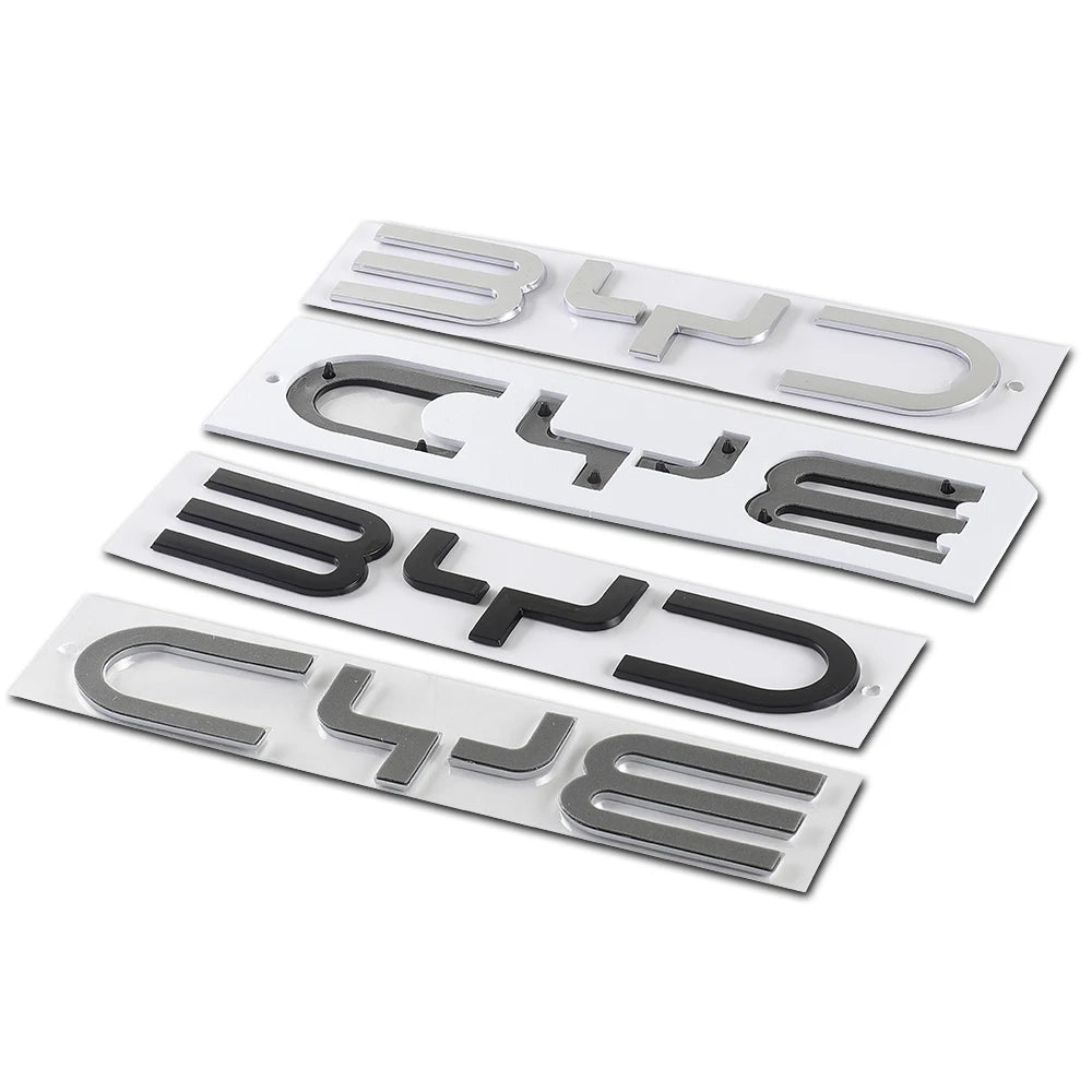 شعارات أمامية وخلفية لـ BYD