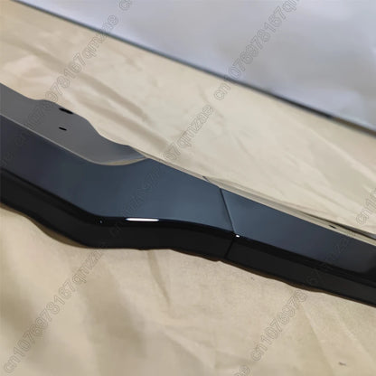 سبويلر أمامي لكيا ستينجر GT (2018-2023) – فرونت ليب، ديفيوزر أمامي وسبلتر ABS أسود لامع