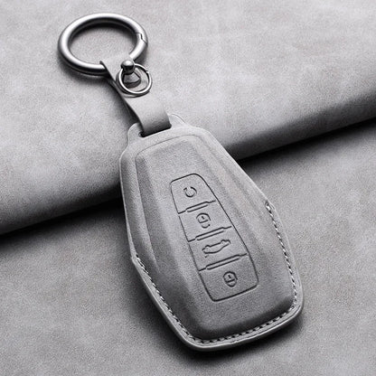 غطاء مفتاح جلدي لـ Geely Coolray