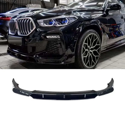سبويلر أمامي لبي إم دبليو X6 G06 M Sport (2020-2023) – فرونت ليب، ديفيوزر أمامي وسبلتر