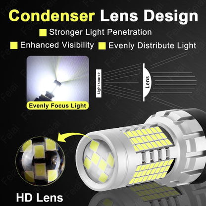 LED Reverse Light For Toyota Land Cruiser Prado 120 150 2002-2008 2009 2010 2011 2012 2013 2014 2015 2016-2021 Reversing Bulbs