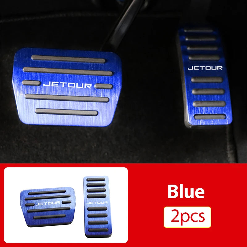 غطاء دواسات البنزين والفرامل لجيب جيتور X70 / X90 Plus / X95 / Dashing (2018-2024)