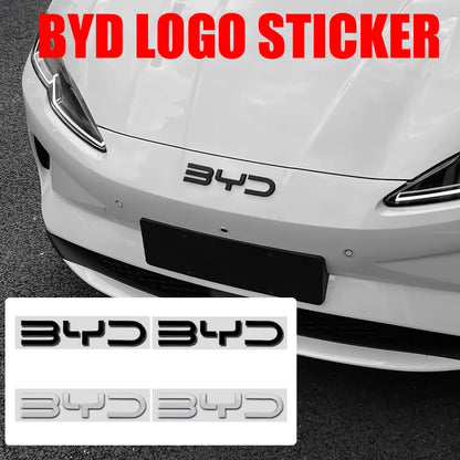شعارات حروف أمامية وخلفية لـ BYD
