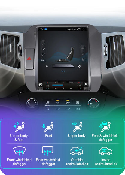 شاشة Tesla Style لكيا سبورتاج (2010-2016)