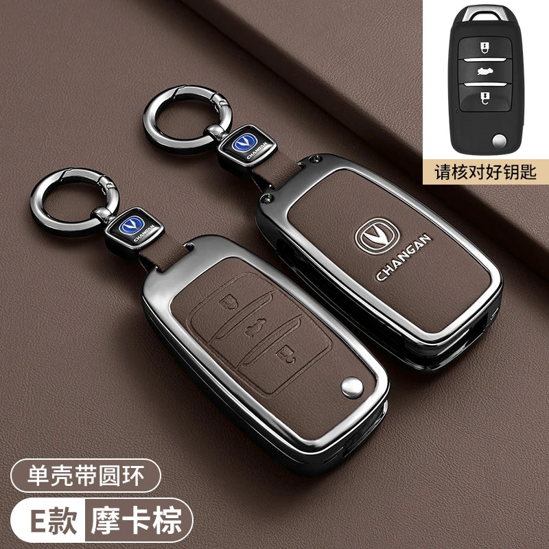 Car  Key Cover Case for Changan CS15 CS35 CS75 CS95 V3 V5 V7 Eado Raeton Plus Coupe Protector Holder Shield