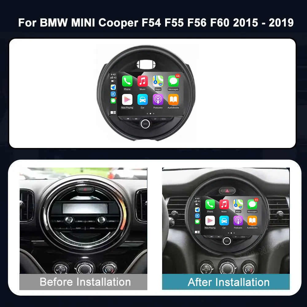 شاشة أندرويد 16 لسيارات MINI Cooper