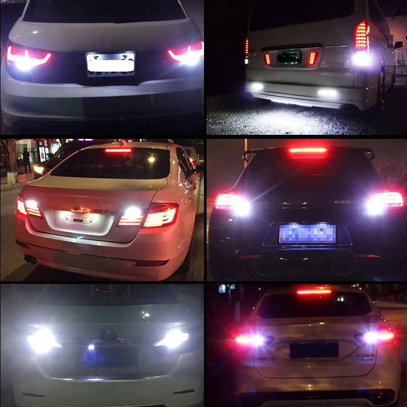2x For Toyota Land Cruiser 200 2007-2015 For Toyota FJ Cruiser 2005-2018 LED Reverse Light Blub Lamp W16W T15 921 Canbus White