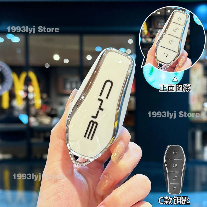 غطاء مفتاح TPU لـ BYD Atto 3