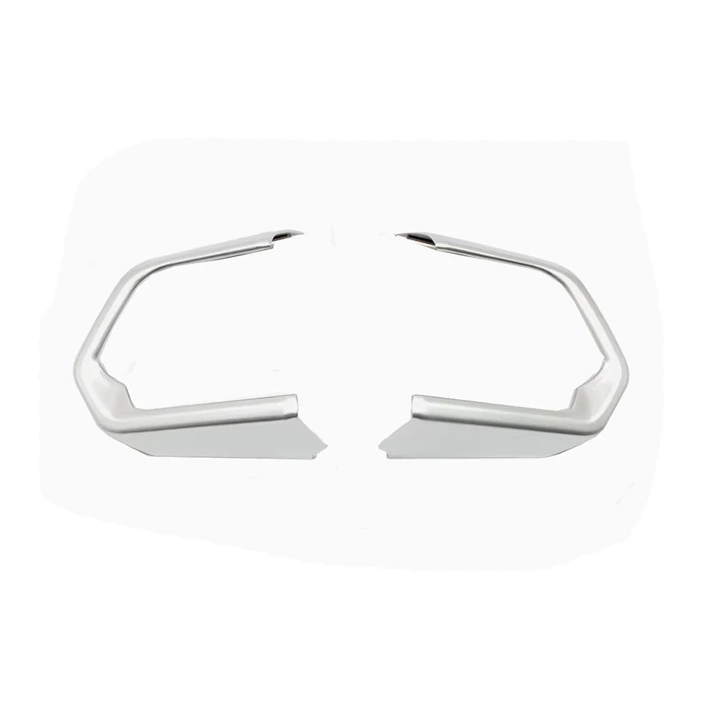 Car Steering Wheel Covers Trim Sticker For Toyota Land Cruiser 300 LC300 2021 2022 2023 Silver/Carbon Fiber Accessories