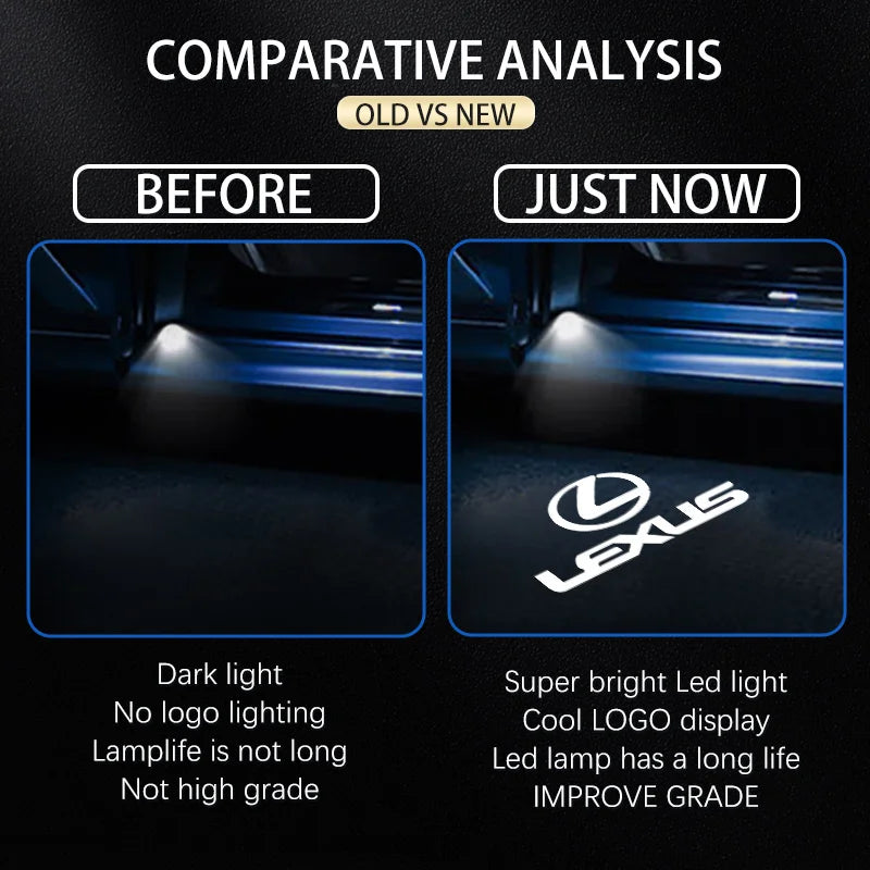 إضاءة ترحيب LED لأبواب لكزس