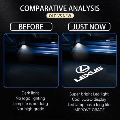 إضاءة ترحيب LED لأبواب لكزس
