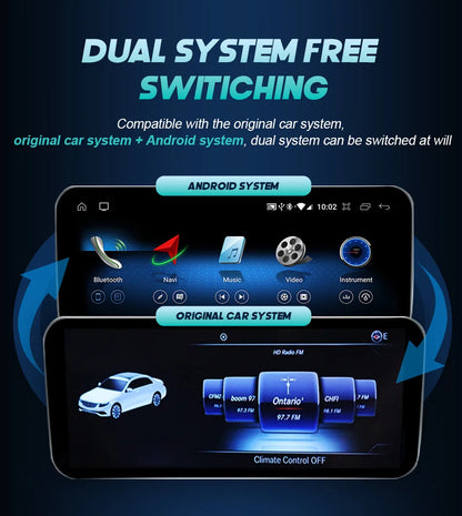 شاشة أندرويد لمرسيدس C-Class (W205)