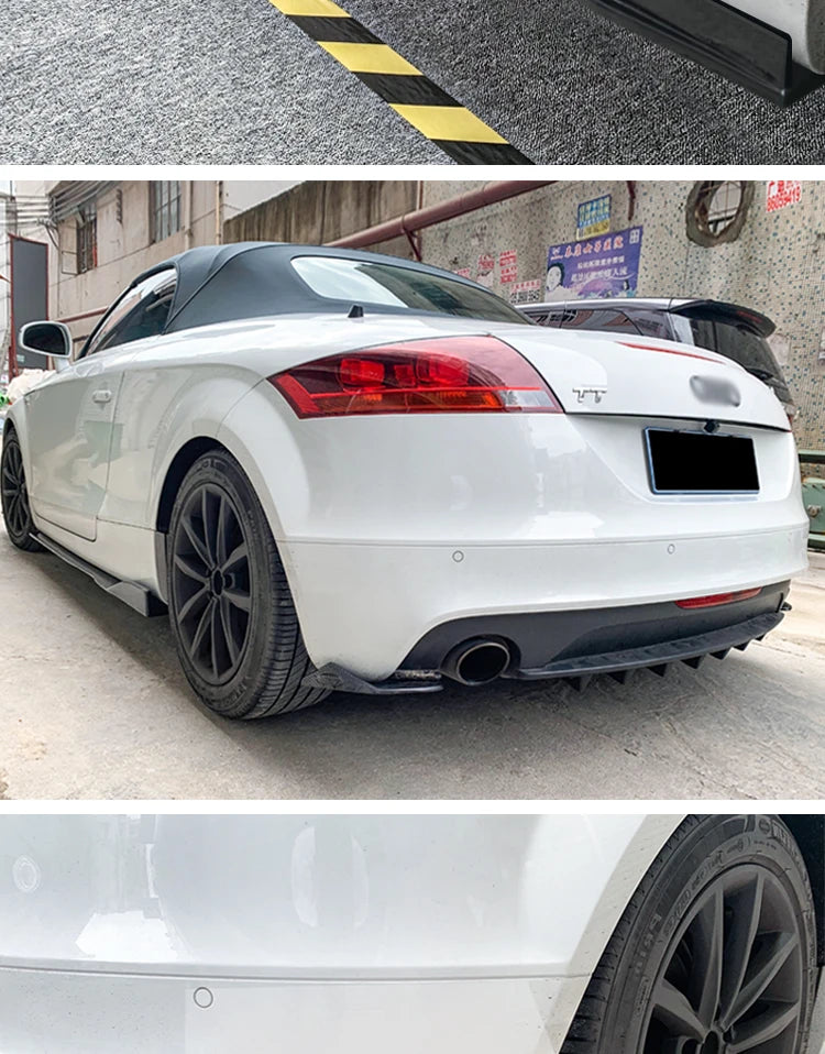 طقم بودي كت لأودي TT / TTRS (2004-2019) – فرونت ليب، سايد سكيرت، زعانف جانبية وملحقات ABS