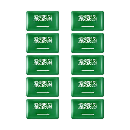 10pcs Epoxy UK United Kingdom Flag Sticker Car Interior Decoration Decal for Jaguar XE XF XJ Land Rover Range Rover Evoque Badge