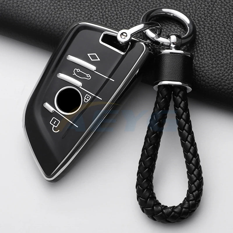 غطاء مفتاح TPU لـ BMW