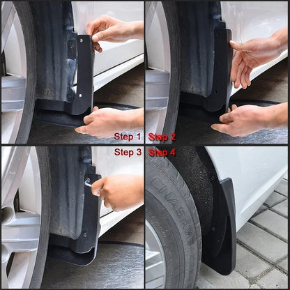 طقم رفارف طين لجيب جيتور T1 (2025-2027) – أمامي وخلفي ABS