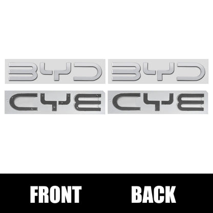 شعار خلفي ثلاثي الأبعاد لـ BYD