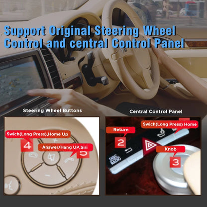 واجهة CarPlay وAndroid Auto لاسلكية لمرسيدس S-Class (W221)